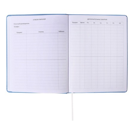 Universal diary for grade 1-11 Modern Concept, solid cover, artificial leather, silkography, liesse, 80 g/m2-5