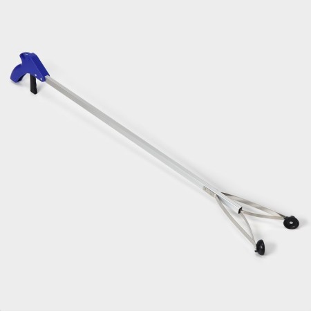 Capture for garbage aluminum, 99x12.5 cm, PVC holders