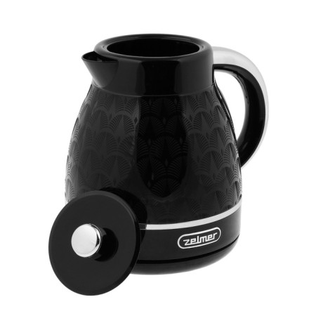 Electric kettle zelmer zk7640, plastic, 1.7 l, 2200 watts, black-5