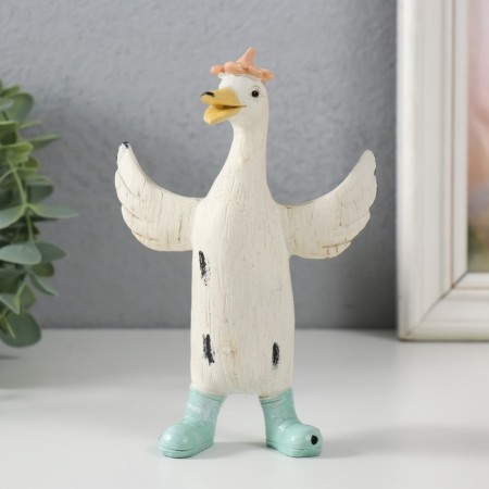 Souvenir Polystone "Dancing Goose" 10x7x15 cm