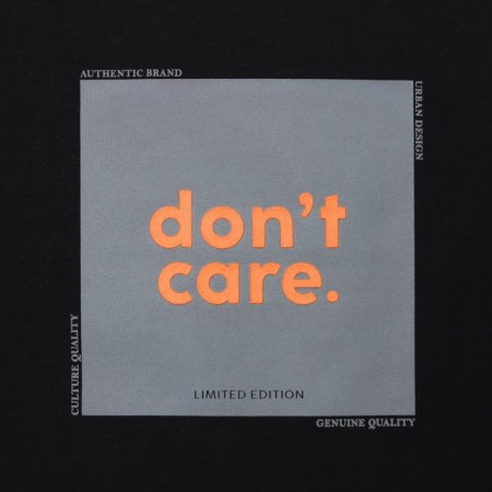 Male T -shirt, black color, size 46 (m)-3