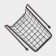 Basket suspended shade "Loft", 25 × 19.5 × 20.5 cm, brown color