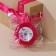 A satin ribbon, gift packaging, “from the heart”, pink, 4 cm x 22.5 m