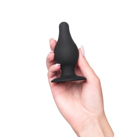 Anal sleeve Erotist Spade M, Maiglexpan, Black Color, 10 cm-5