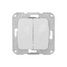 2-clat circuit breaker Kranz hidden installation, 10a, white Kranz KR-78-0202