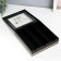 Casket tree with divisions "Dining objects" black with gold 26x24x6.8 cm