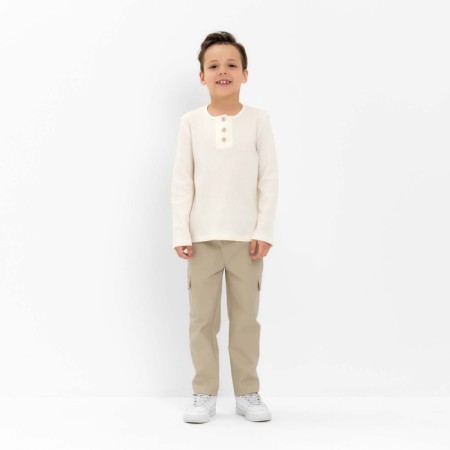 Jeans for the boy KAFTAN P. 30 (98-104 cm), beige