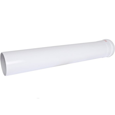 Элемент дымохода ROMMER RCA-0080-000500, удлинитель, d=80 мм, L=500 мм-3