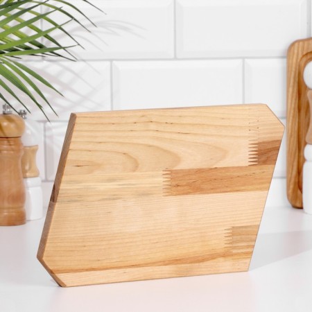 Groot and serving board "Rhombus" Malaya with a gutter of 30x18x1.8 cm-2