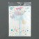 Set for decorating "Happy Birthday" butterflies, set 4 pcs, color blue