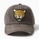 Men's cap Minaku "Leopard", brown color, rr 56-58