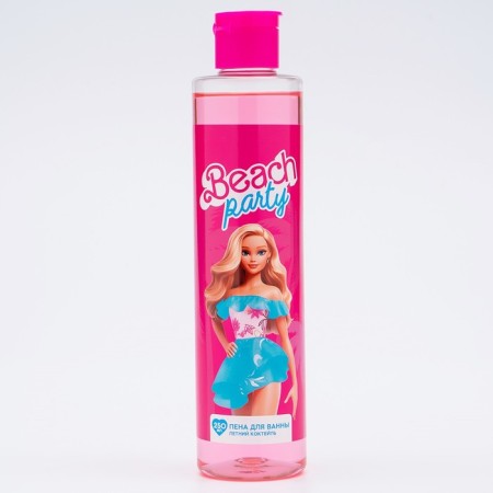 Пена для ванны Beach party, 250 мл, аромат летнего коктейля, BEAUTY FOX-1