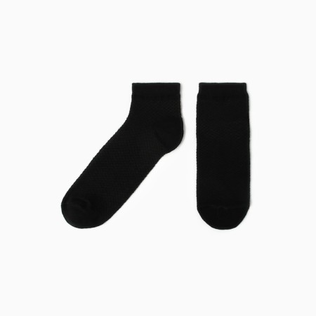 Women's net socks, black color, size 25