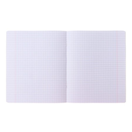 Notebook of 18 sheets in the Erichkrause “Fluff” cage, covered cartoon, OFSET block, mix-1