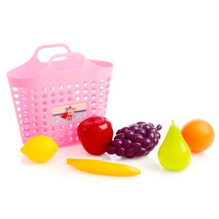 Game set "Fruit basket" of 7 items, color mix-1