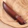 Scabbard - a knife cover, under a blade up to 14.5 x 3.5 cm, brown