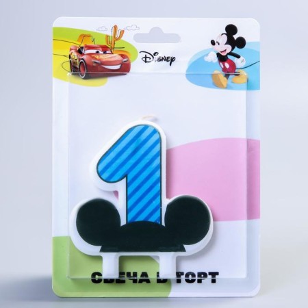 Candle for the cake "Figure 1", Mickey Mouse-3