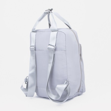 Backpack - bag, textiles, gray color-1