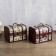 Casket wood chest "Traveling in Europe" 15x20x15 cm