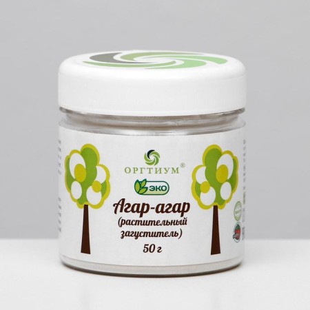 Agar-agar, plant thickener, 50 g