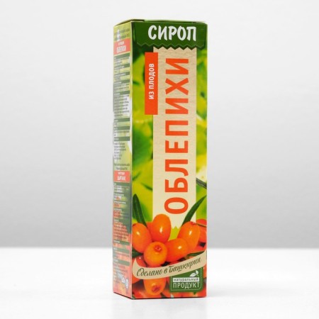 Syrup on vegetable raw materials "from sea buckthorn", 240 ml-2