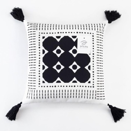 Decorative pillowcase "Ethel" Morocco (view 4), 40x40 cm, 100% cotton-5