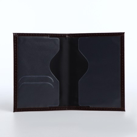Passport cover, brown color-2