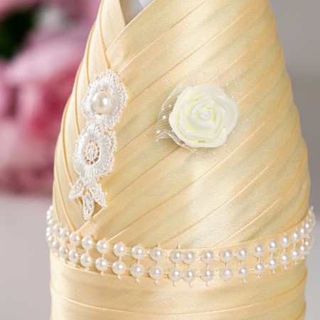 Jewelry for champagne "Mirel", Ivory-1
