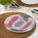 Plate plate Tirana Pink, D = 25 cm