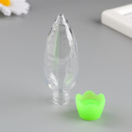Bank for scrapbooking plastic "Carrot" 30 ml MIX 3x3x8.5 cm-2