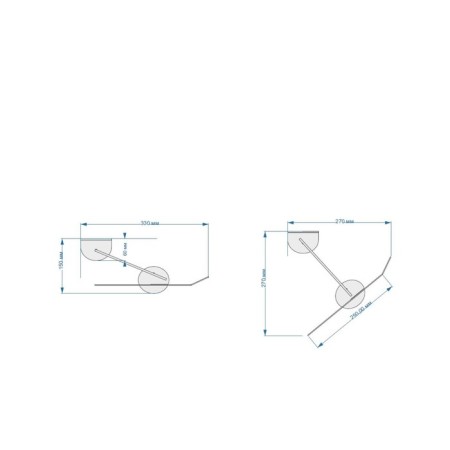 Screen for wall air conditioner 700 × 335, plastic 2 mm, in a protective film-1