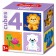 Cubes "Beasts", set 4 pcs