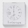 Book of New Year's share "Fairy Tale", d = 20.5 cm, porcelain, white color