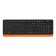 Keyboard + Mouse A4Tech FSTYLER FG1010 CLAV: Black/Orange Mouse: Black/Orange USB Besp 10046