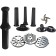 Siberg Magic Mrinkle MG 990 BS, 2000 watts, 2 kg/min, reverse, 3 nozzles, black-gray