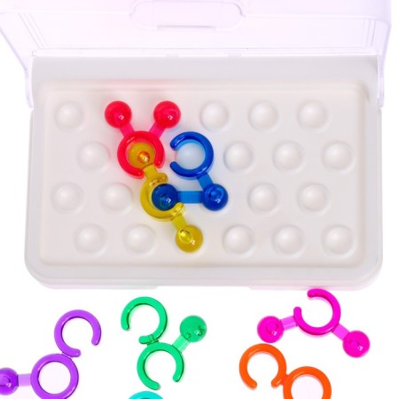 Logical game "IQ-kolechki", 1 player, 7+-2
