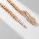 Neck metal "Snake" Zastzhka-Pravka, Color Gold, 48 cm