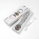 Smart hours, 180 mAh, IPS, 240x282, Android 5.0+, iOS 10+, silicone strap, white
