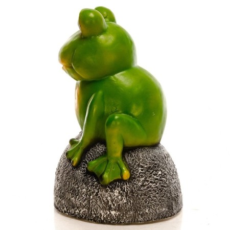 Garden figure "Frog on the stone" 36x31x57cm-2