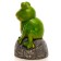 Garden figure "Frog on the stone" 36x31x57cm