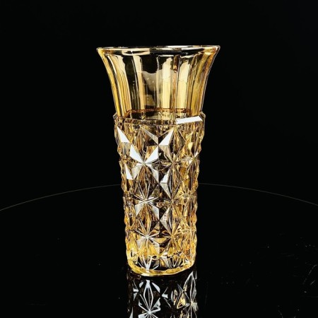 Decorative vase for Lenardi flowers, glass, 28 cm
