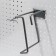 Holder for hammer for perforation, color chrome