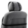 Kit on the seat, natural wool, 145x55 cm, beige