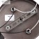 Chandelier 1341003/2WT E27 15W brown Bayerlux