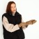 Mittens are female, dimensionless, with insulation, brown color