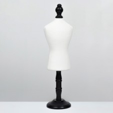 Animal clothing mannequin, textile, height 41 cm, OG 32 cm, from 25 cm, with black substitution 99114