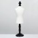 Animal clothing mannequin, textile, height 41 cm, OG 32 cm, from 25 cm, with black substitution 99114