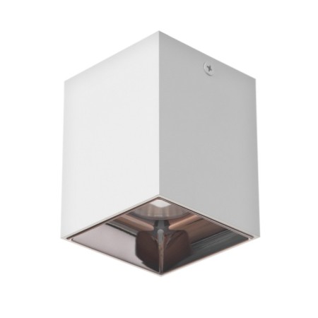 Lumber "Cube" LED 4000K 10W DIM220 white coffee 7.5x7.5x9.5cm