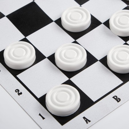 Board game of checkers "for every day", checkers plastic, field cardboard, 31 x 31 cm-3