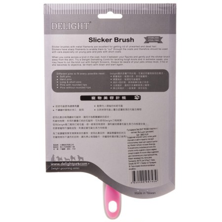 Delight rose packer is plastic, with a drop, large, pink-4